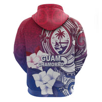 Guam Gadao Zip Hoodie Hafa Adai Micronesian Tribal Pattern