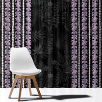 Hawaii Queen Liliuokalani Window Curtain Hawaiian Lei Pua Kalaunu LT05 - Polynesian Pride