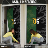Custom South Africa And New Zealand Door Cover Springboks And Kiwis Rugby Rivalry