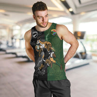 Custom South Africa And New Zealand Men Tank Top Springboks And Kiwis Rugby Rivalry