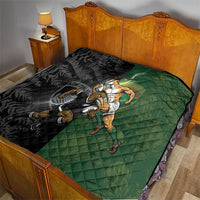 South Africa And New Zealand Quilt Springboks And Kiwis Rugby Rivalry