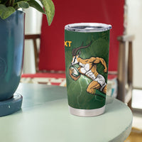 Custom South Africa And New Zealand Tumbler Cup Springboks And Kiwis Rugby Rivalry