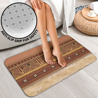 Polynesian Princess Inspired Cosplay Costume Bathroom Set Traditional Tapa Pattern