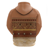 Polynesian Princess Inspired Cosplay Costume Hoodie Traditional Tapa Pattern