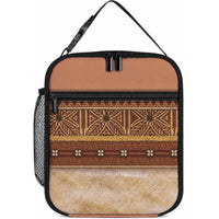 Polynesian Princess Inspired Cosplay Costume Lunch Bag Traditional Tapa Pattern