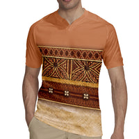 Polynesian Princess Inspired Cosplay Costume Rugby Jersey Traditional Tapa Pattern