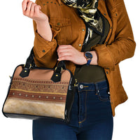 Polynesian Princess Inspired Cosplay Costume Shoulder Handbag Traditional Tapa Pattern
