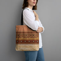 Polynesian Princess Inspired Cosplay Costume Tote Bag Traditional Tapa Pattern