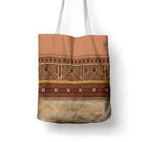 Polynesian Princess Inspired Cosplay Costume Tote Bag Traditional Tapa Pattern
