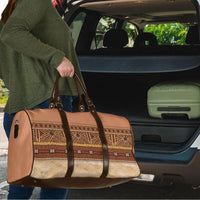 Polynesian Princess Inspired Cosplay Costume Travel Bag Traditional Tapa Pattern