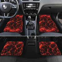 Lava Monster Costume Car Mats Fiery Lava Spiral