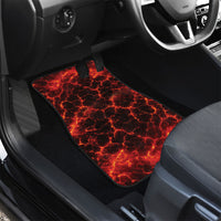 Lava Monster Costume Car Mats Fiery Lava Spiral