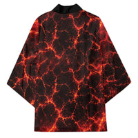 Lava Monster Costume Kimono Fiery Lava Spiral