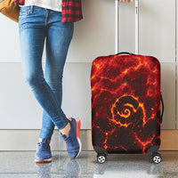 Lava Monster Costume Luggage Cover Fiery Lava Spiral
