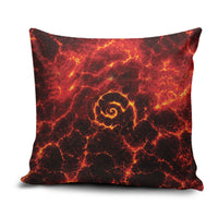 Lava Monster Costume Pillow Cover Fiery Lava Spiral