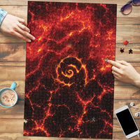 Lava Monster Costume Puzzle Fiery Lava Spiral