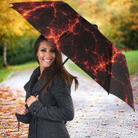 Lava Monster Costume Umbrella Fiery Lava Spiral