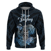 Personalised Polynesia Go Surfing Hoodie The Pacific Wave Of Water LT05 - Polynesian Pride