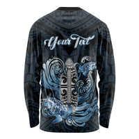 Personalised Polynesia Go Surfing Long Sleeve Shirt The Pacific Wave Of Water LT05 - Polynesian Pride