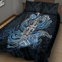 Polynesia Go Surfing Quilt Bed Set The Pacific Wave Of Water LT05 - Polynesian Pride