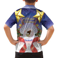 American Samoa Christmas Family Matching Puletasi and Hawaiian Shirt Seashell Santa Beach Vibes - Polynesian Pride