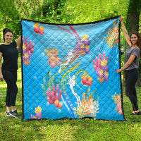 Under The Sea Scuba Diving Quilt Polynesian Pattern LT05 - Polynesian Pride