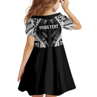 Personalised Remember Samoa Black Saturday Family Matching Off Shoulder Maxi Dress and Hawaiian Shirt Samoa Mo Samoa LT05 - Polynesian Pride