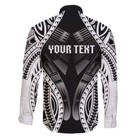 Personalised Remember Samoa Black Saturday Family Matching Off Shoulder Maxi Dress and Hawaiian Shirt Samoa Mo Samoa LT05 - Polynesian Pride