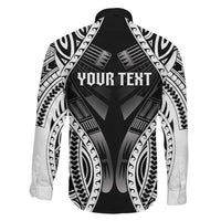Personalised Remember Samoa Black Saturday Family Matching Short Sleeve Bodycon Dress and Hawaiian Shirt Samoa Mo Samoa LT05 - Polynesian Pride