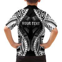 Personalised Remember Samoa Black Saturday Family Matching Summer Maxi Dress and Hawaiian Shirt Samoa Mo Samoa LT05 - Polynesian Pride