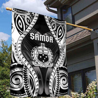 Remember Samoa Black Saturday Garden Flag Samoa Mo Samoa - Polynesian Pride