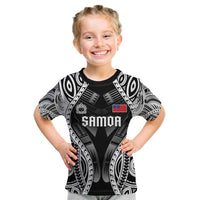 Personalised Remember Samoa Black Saturday Kid T Shirt Samoa Mo Samoa LT05 Black - Polynesian Pride