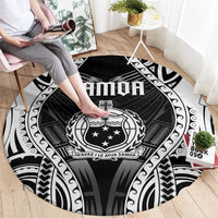 Remember Samoa Black Saturday Round Carpet Samoa Mo Samoa - Polynesian Pride