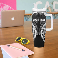 Personalised Remember Samoa Black Saturday Tumbler With Handle Samoa Mo Samoa - Polynesian Pride