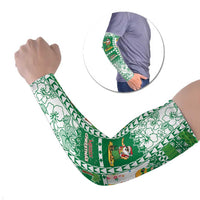 Norfolk Island Christmas Arm Sleeves Festive Beach Vibes - Polynesian Pride