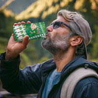 Norfolk Island Christmas 4 in 1 Can Cooler Tumbler Festive Beach Vibes - Polynesian Pride