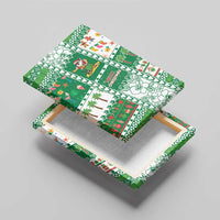 Norfolk Island Christmas Canvas Wall Art Festive Beach Vibes - Polynesian Pride