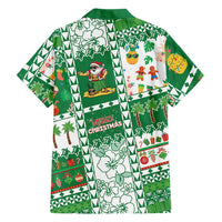 Norfolk Island Christmas Family Matching Puletasi and Hawaiian Shirt Festive Beach Vibes - Polynesian Pride