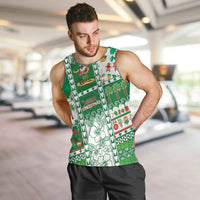 Norfolk Island Christmas Men Tank Top Festive Beach Vibes - Polynesian Pride