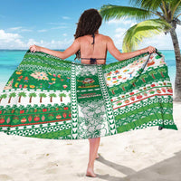Norfolk Island Christmas Sarong Festive Beach Vibes - Polynesian Pride