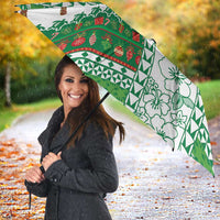 Norfolk Island Christmas Umbrella Festive Beach Vibes - Polynesian Pride