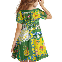 Pitcairn Islands Christmas Family Matching Tank Maxi Dress and Hawaiian Shirt Festive Beach Vibes LT05 - Polynesian Pride