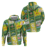 Pitcairn Islands Christmas Hoodie Festive Beach Vibes - Polynesian Pride