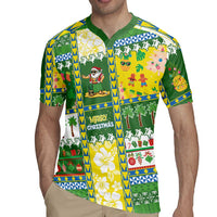Pitcairn Islands Christmas Rugby Jersey Festive Beach Vibes LT05 - Polynesian Pride