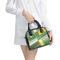 Pitcairn Islands Christmas Shoulder Handbag Festive Beach Vibes - Polynesian Pride