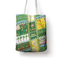 Pitcairn Islands Christmas Tote Bag Festive Beach Vibes - Polynesian Pride
