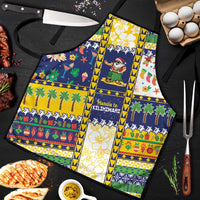 Tokelau Christmas Apron Festive Beach Vibes - Polynesian Pride