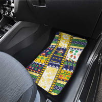 Tokelau Christmas Car Mats Festive Beach Vibes - Polynesian Pride