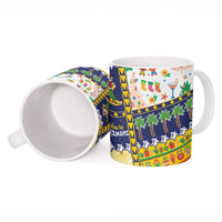 Tokelau Christmas Ceramic Mug Festive Beach Vibes - Polynesian Pride