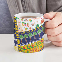 Tokelau Christmas Ceramic Mug Festive Beach Vibes - Polynesian Pride